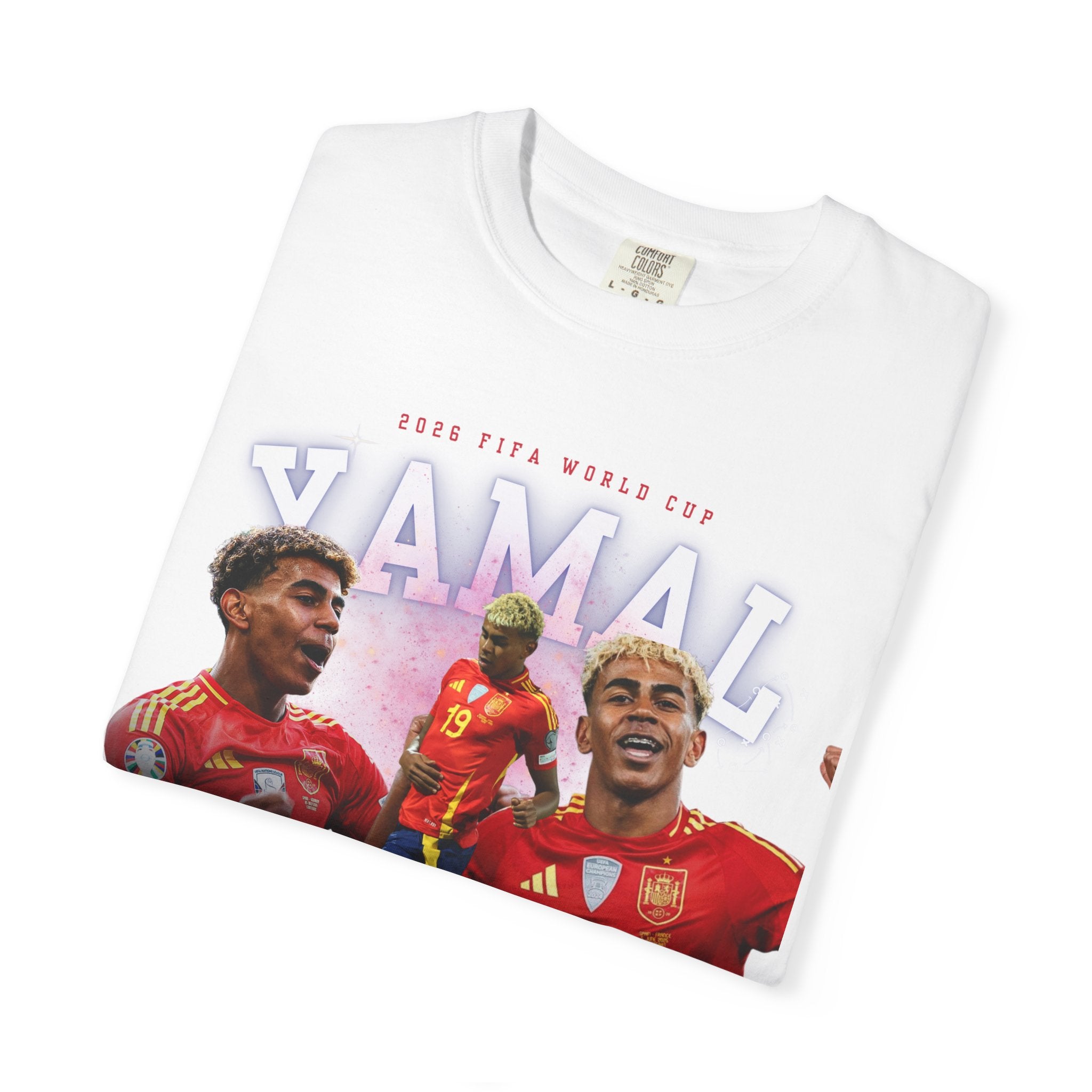 Spain National Team Lamine Yamal Football T-Shirt