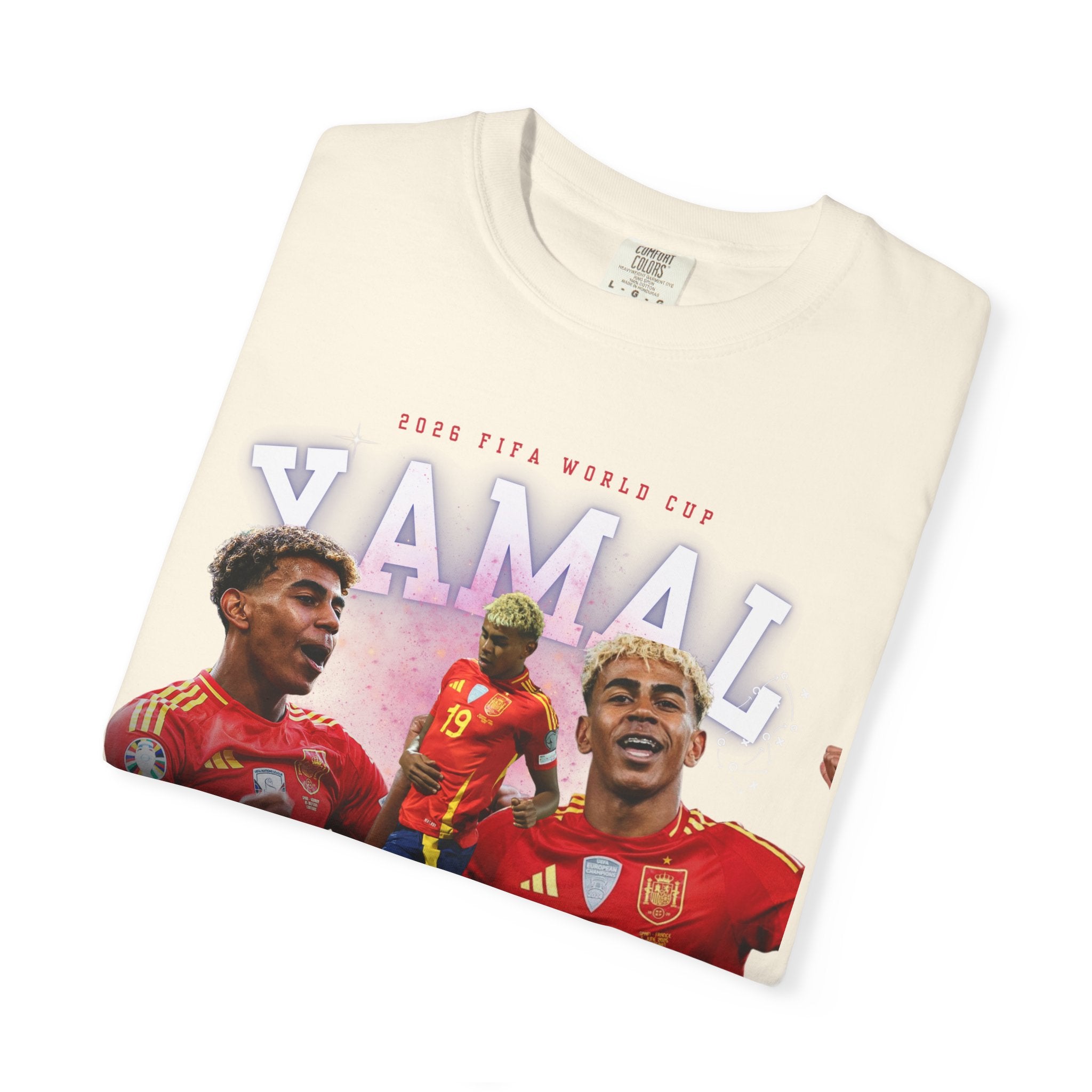 Spain National Team Lamine Yamal Football T-Shirt