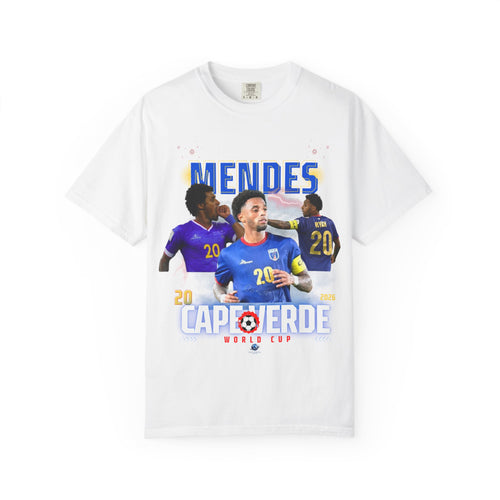 Mendes Cape Verde Soccer T-Shirt — World Cup #20 Fan Jersey