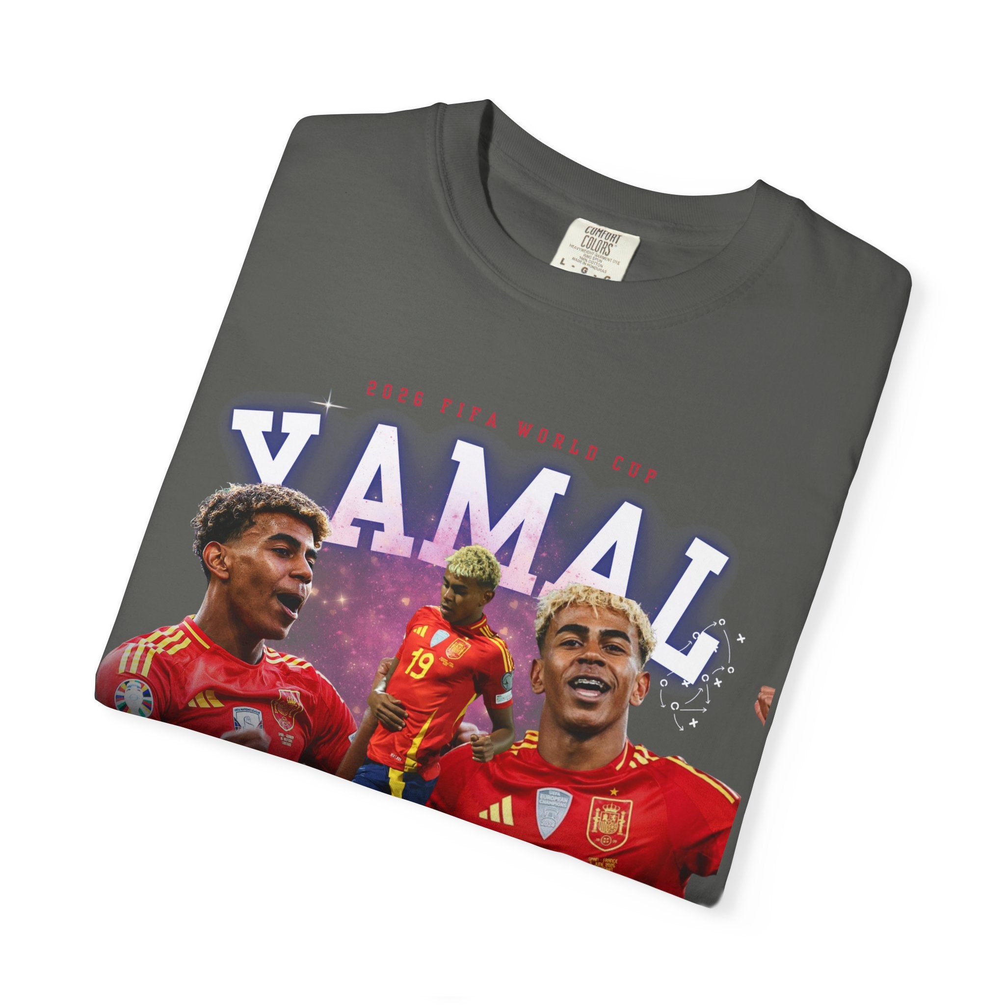 Spain National Team Lamine Yamal Football T-Shirt